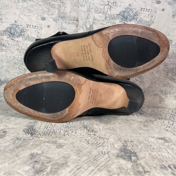 Anyi Lu Vanessa Ankle Booties Boots Black - Picture 9 of 13